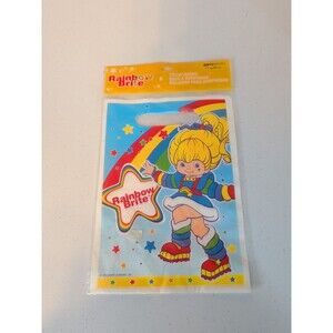 Rainbow Bright Vintage 8 Party bags Hallmark Party Express